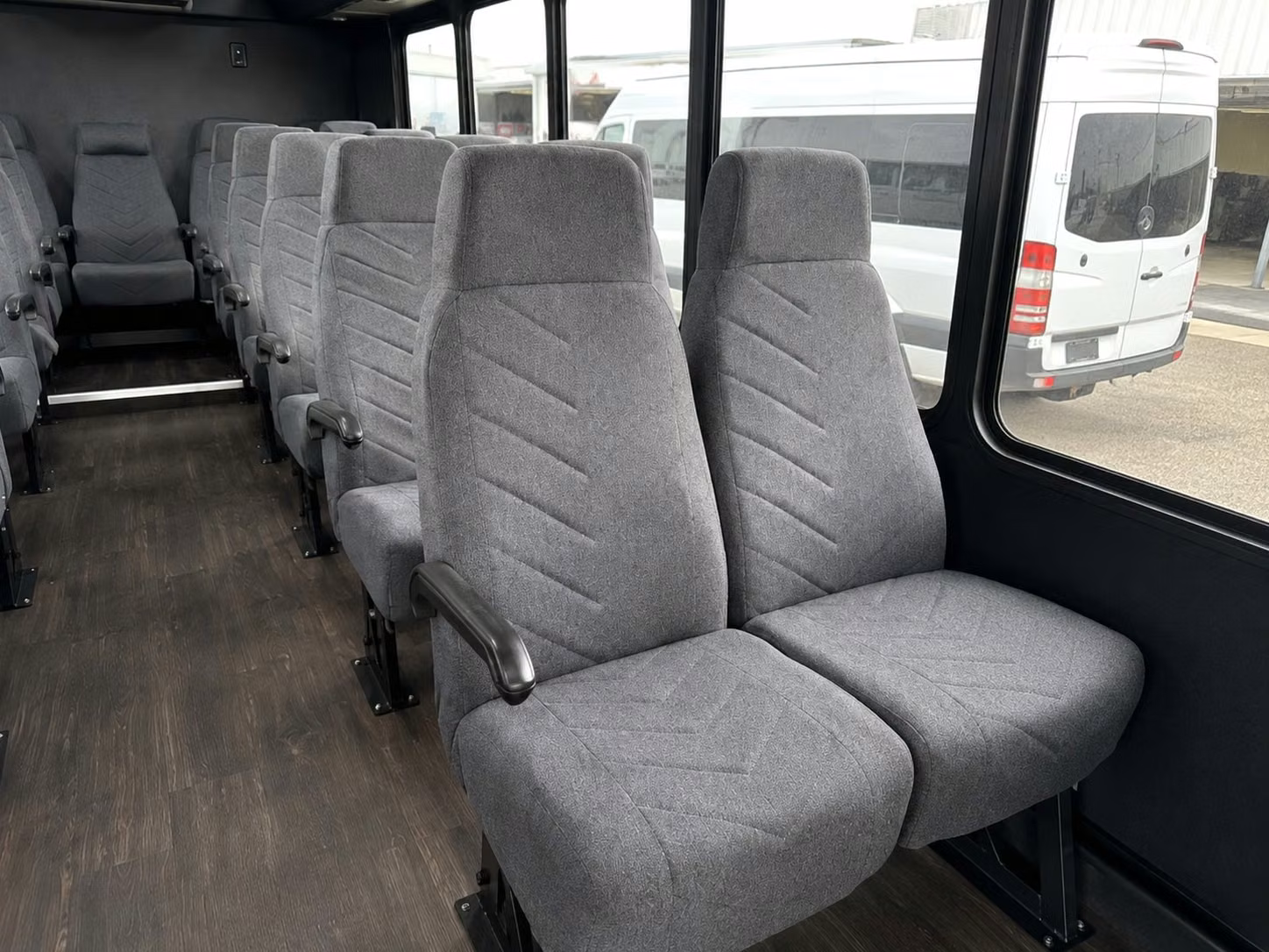 20 passenger minibus interior