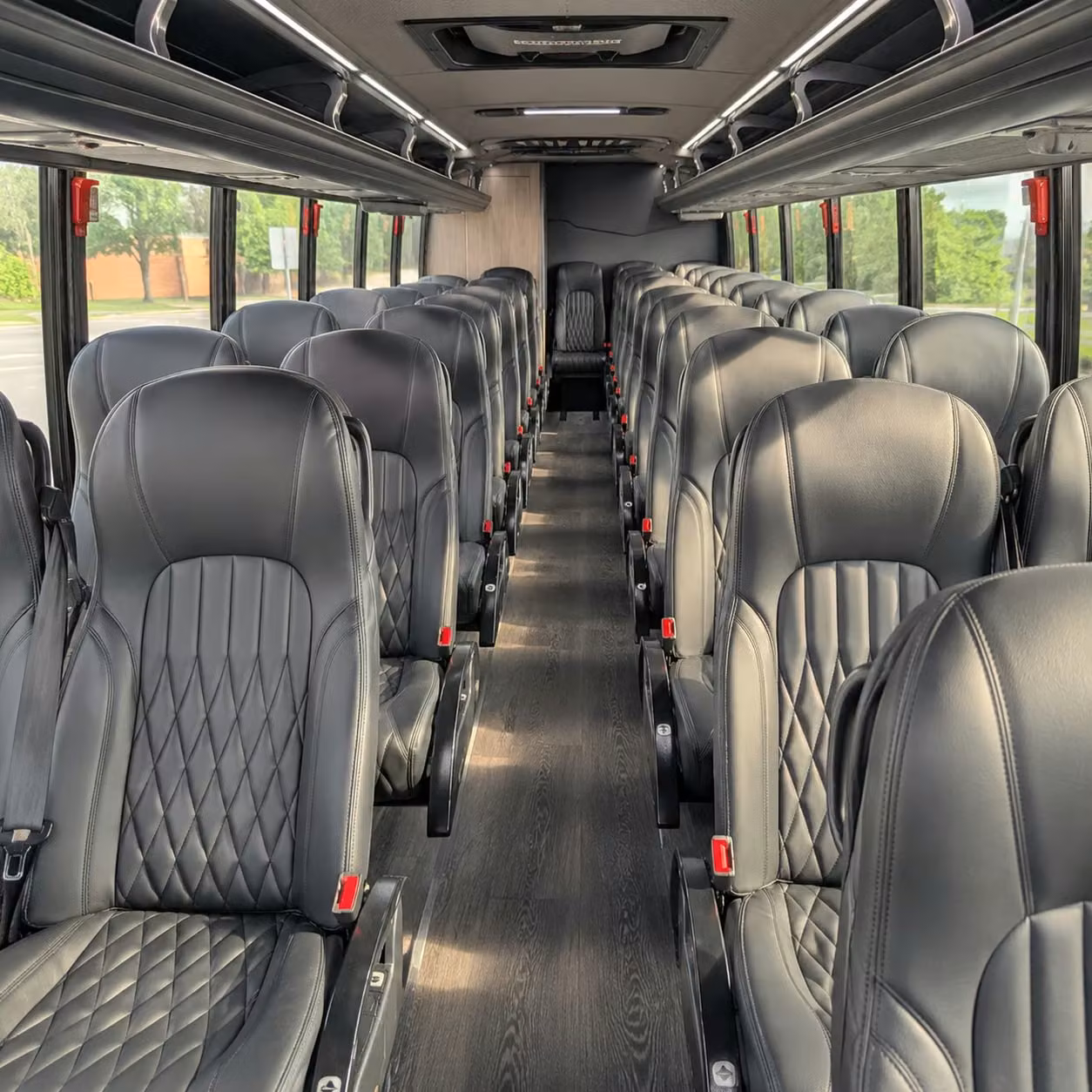 25 passenger minibus inside