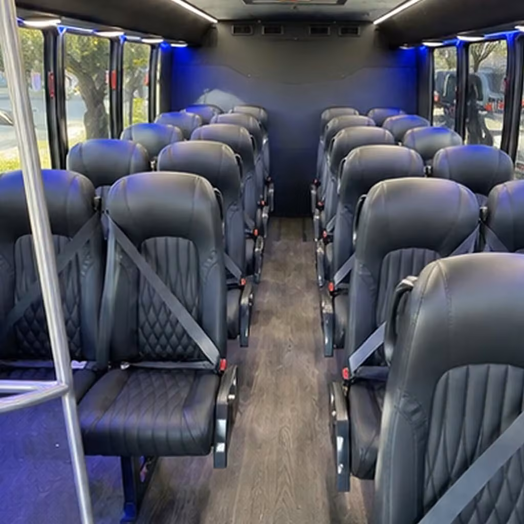 tulsa 25 passenger minibus rental