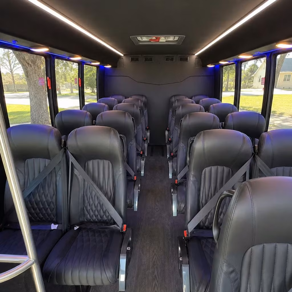tulsa 28 passenger minibus rental
