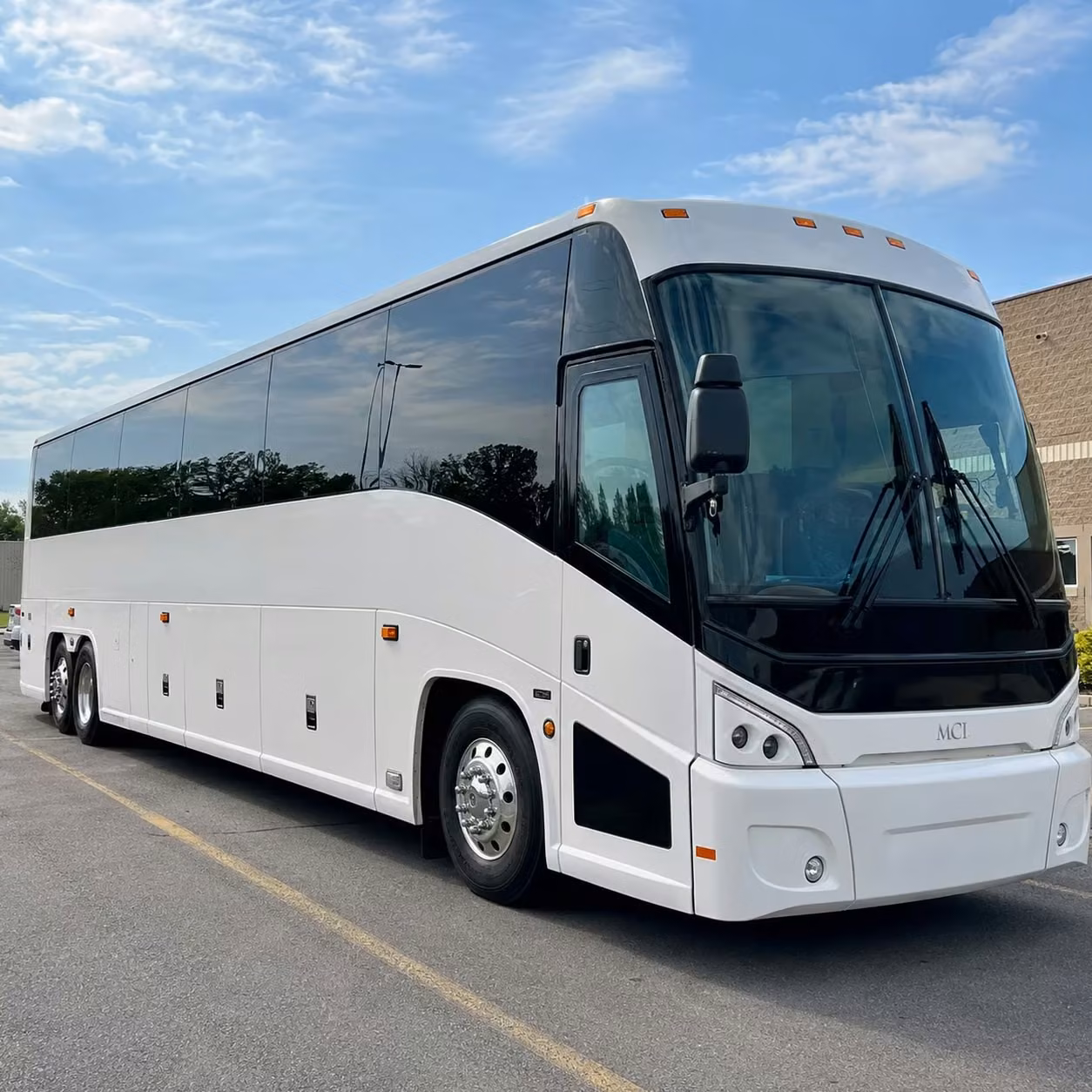 tulsa 56 passenger charter bus rental