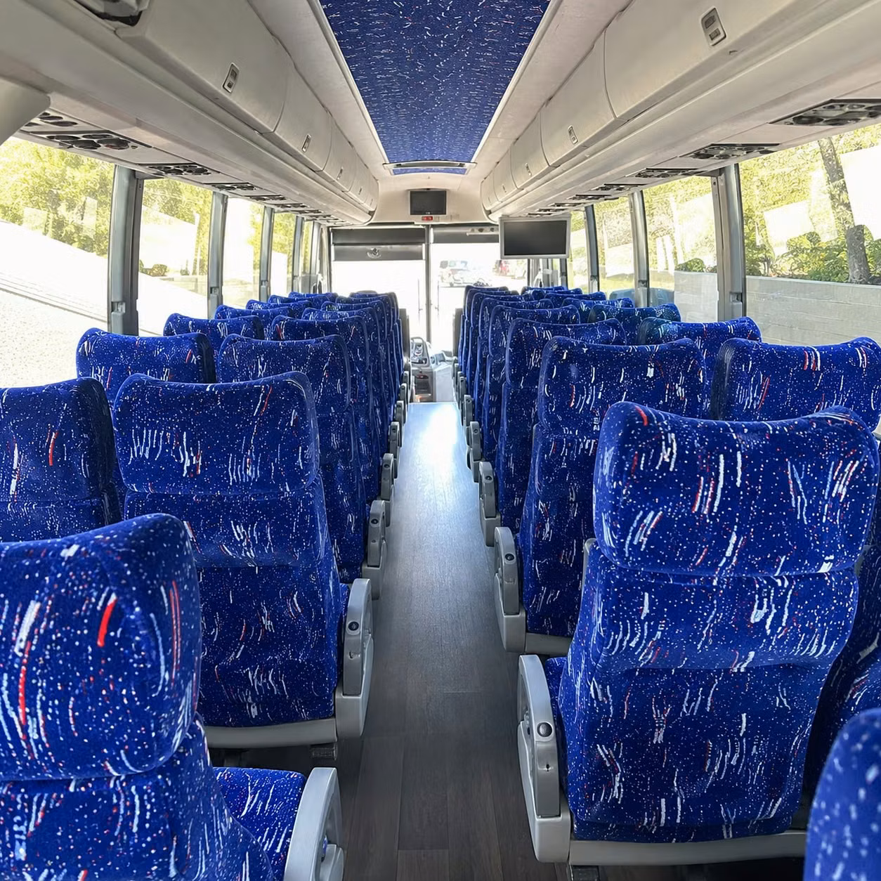 tulsa charter bus interior gallery